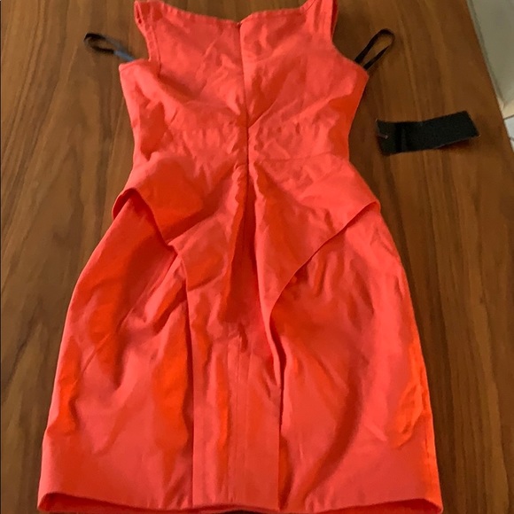 BEBE short peach 🍑 dress fitted - Picture 6 of 6